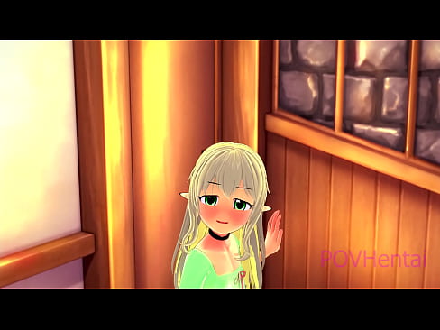 ❤️ (Trap) Yar aikin Elvish tana taimaka muku wanke fuska. ❤️❌ Labaran batsa